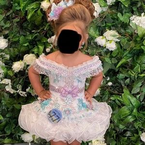 Toddler Girls Glitz Pageant Dress